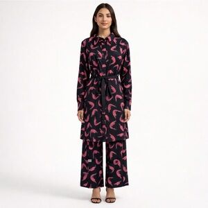 ModCloth prawns dress and pants set